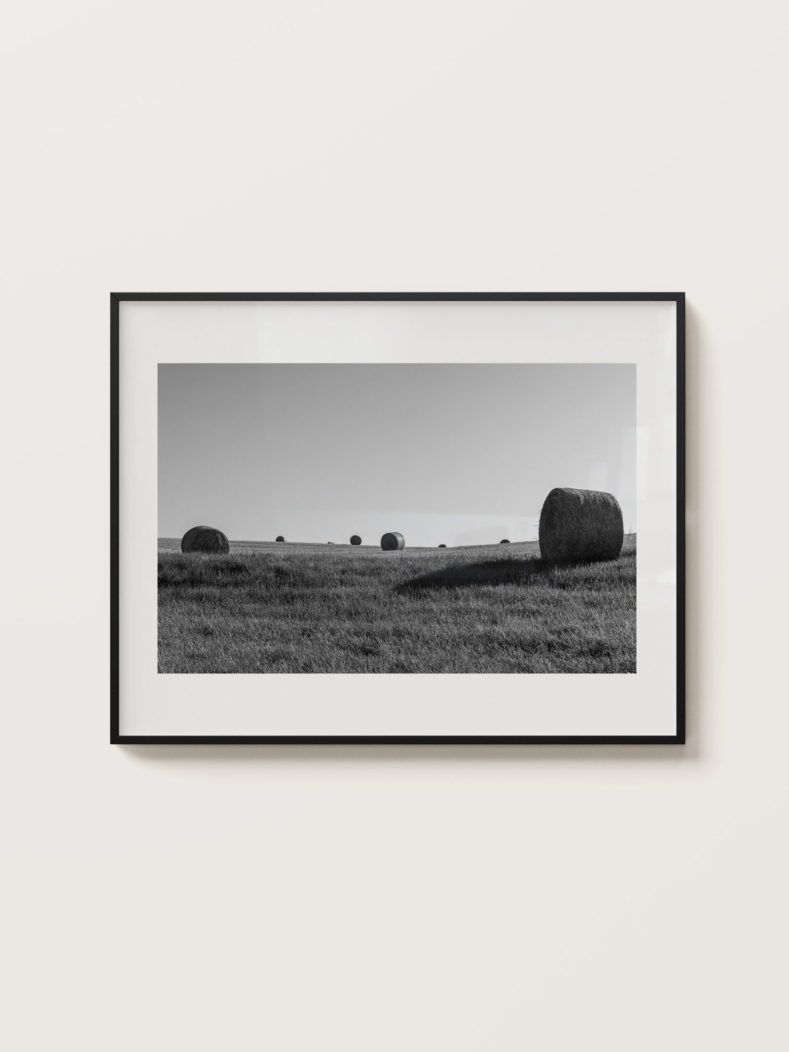 Hay Bales Mockup